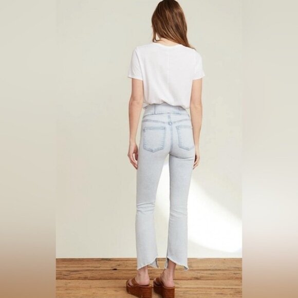 Veronica Beard Katherine Corset-Waist Extra High Rise Jeans, Size 26/ 2 - Picture 13 of 13